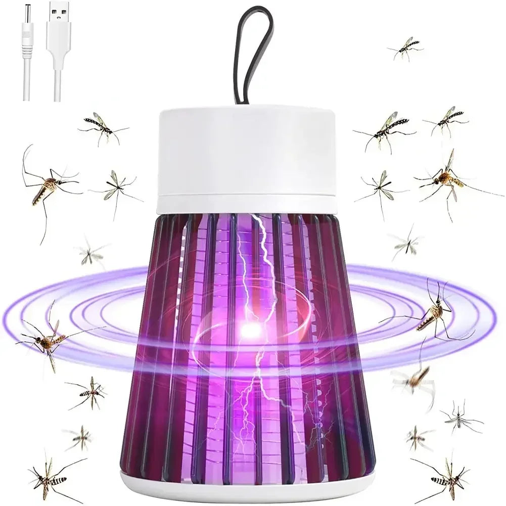 Mosquito Killer Lamp Portable USB Charge Electric Shock Mosquito Killer Outdoor Mute Anti Mosquito Lamp Pest Control Lamp
